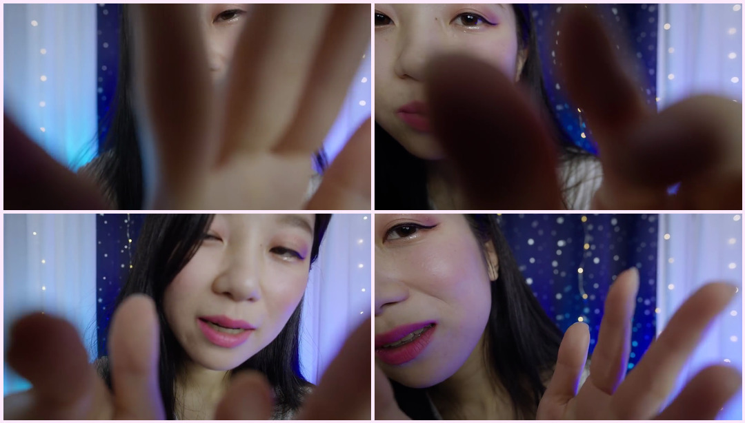 放松面部抚摸和耳语为您的睡眠️ ASMR Latte ASMR视频