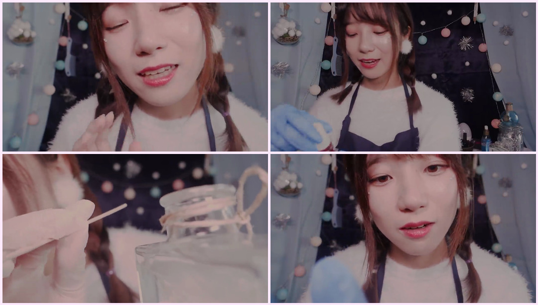 Yeti's Hair Salon / ASMR 头皮检查、理发和染发 Latte ASMR视频