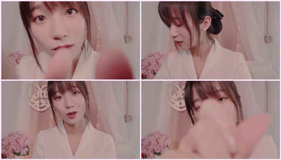 放松水疗面部护理/ ASMR 美容师 Latte ASMR视频