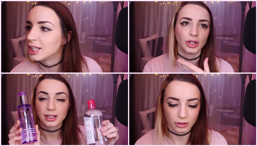 ASMR Pure Whispering & Reading 护肤标签 Gibi ASMR视频