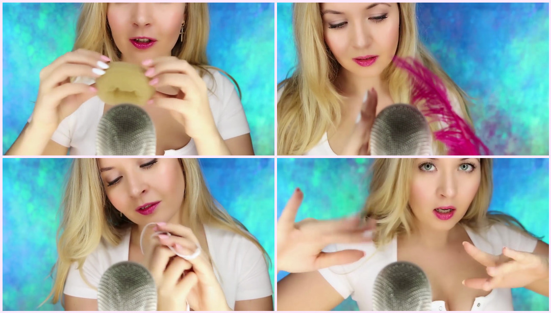 ……麦克风。快速分类的 ASMR 触发器 Valeriya ASMR视频