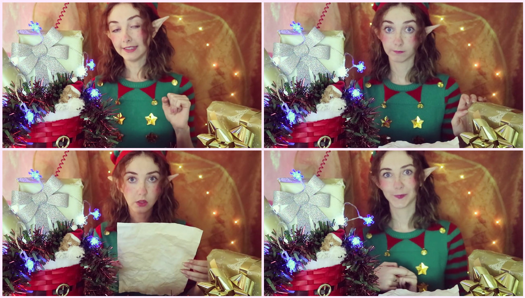 成为圣诞老人的助手！ （ASMR）- Cosplay ASMR视频