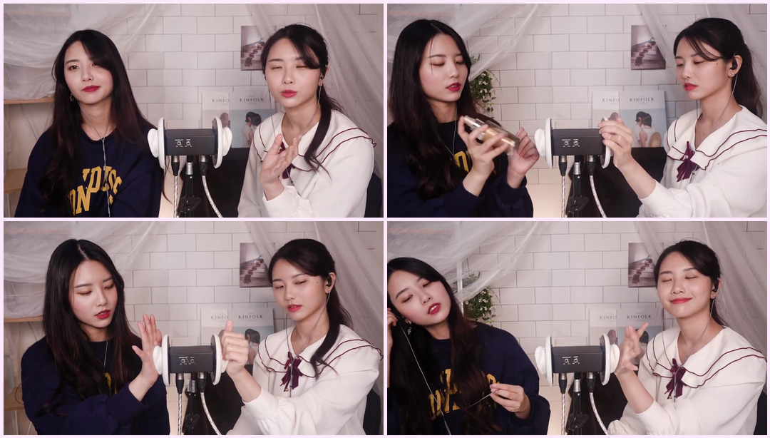 ASMR 双耳按摩店角色扮演情景剧 [Roleplay asmr]Roleplay, Honey Honey Suna, Suna asmr, 音取 双胞胎Asmr ASMR视频