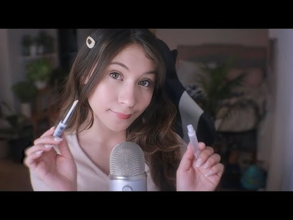 ASMR | Lipgloss Mouth Pops + Clicks