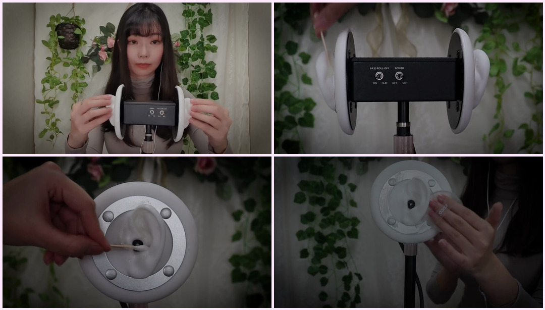 ASMR 粘性耳部按摩，让您的耳朵变得美丽（裸手、凡士林、奶油） 不说话 Judith ASMR视频