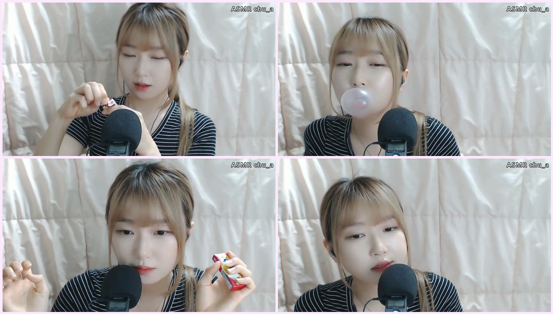 [ASMR] 口香糖口香糖 chu_a ASMR视频