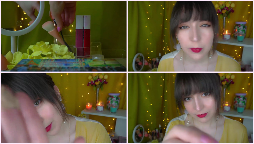 ASMR Te Maquillo para Nuevo Año（西班牙语现实化妆，轻声细语，双耳） 诺亚Noa ASMR视频