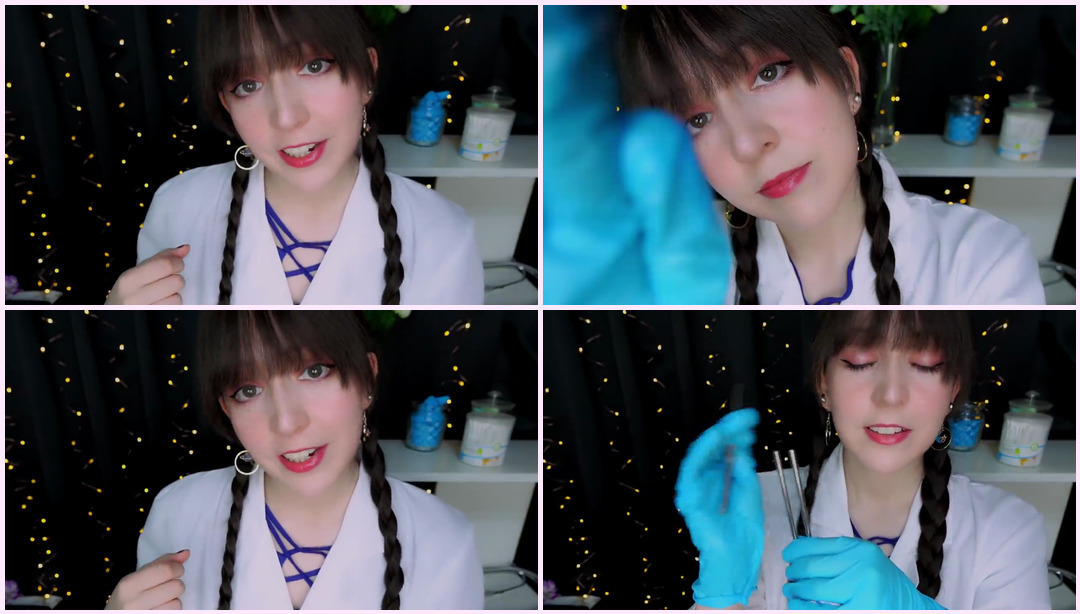 ASMR [Sub] 西班牙语颅神经详细检查（软语） 诺亚Noa ASMR视频