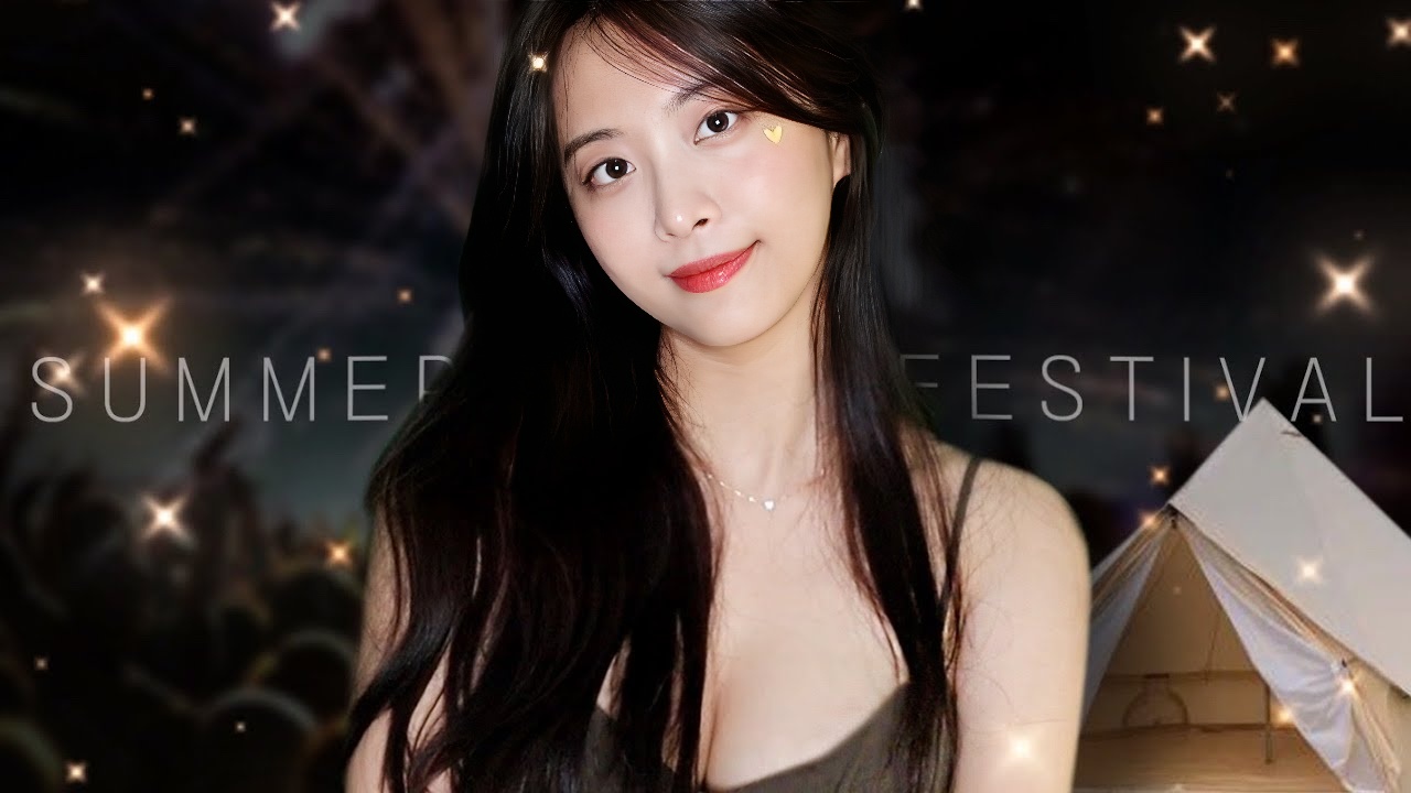 ASMR l Relaxing Summer Festival️ (Whispering RP)
