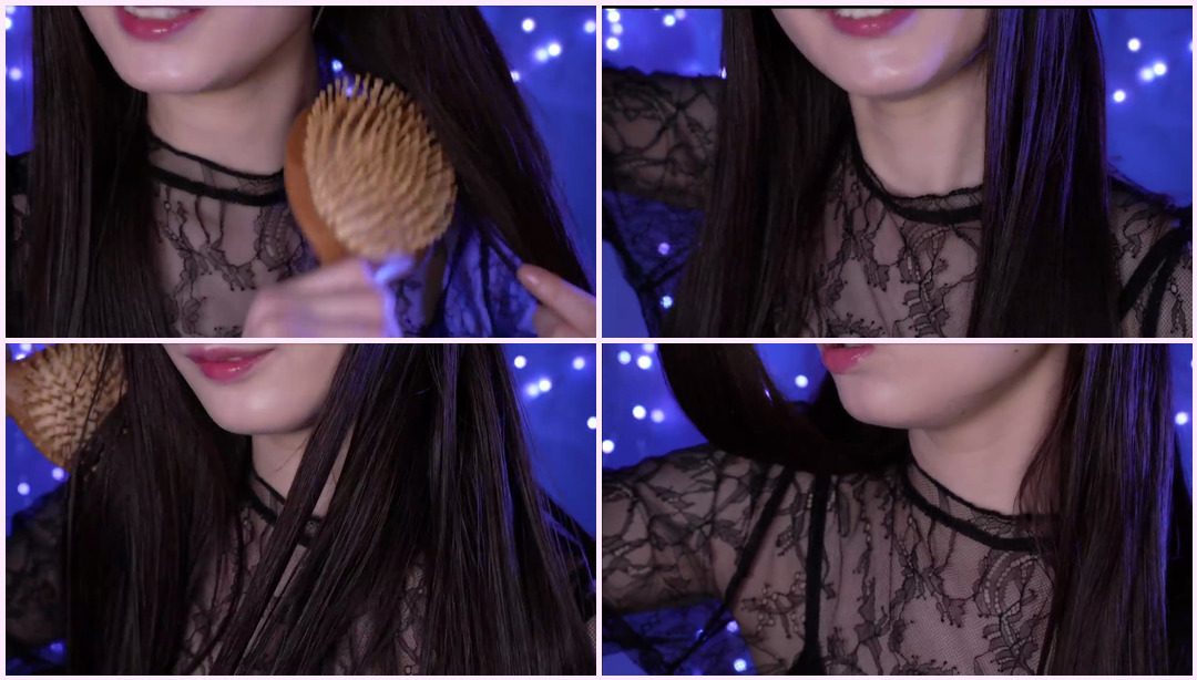 想要刺痛的人的 ASMR / 我的头发让你昏昏欲睡 蕾丝Asmr ASMR视频