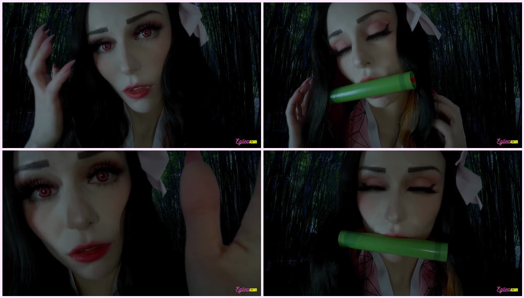 ASMR 恶魔杀手 | NEZUKO拥抱你 Cosplay ASMR视频