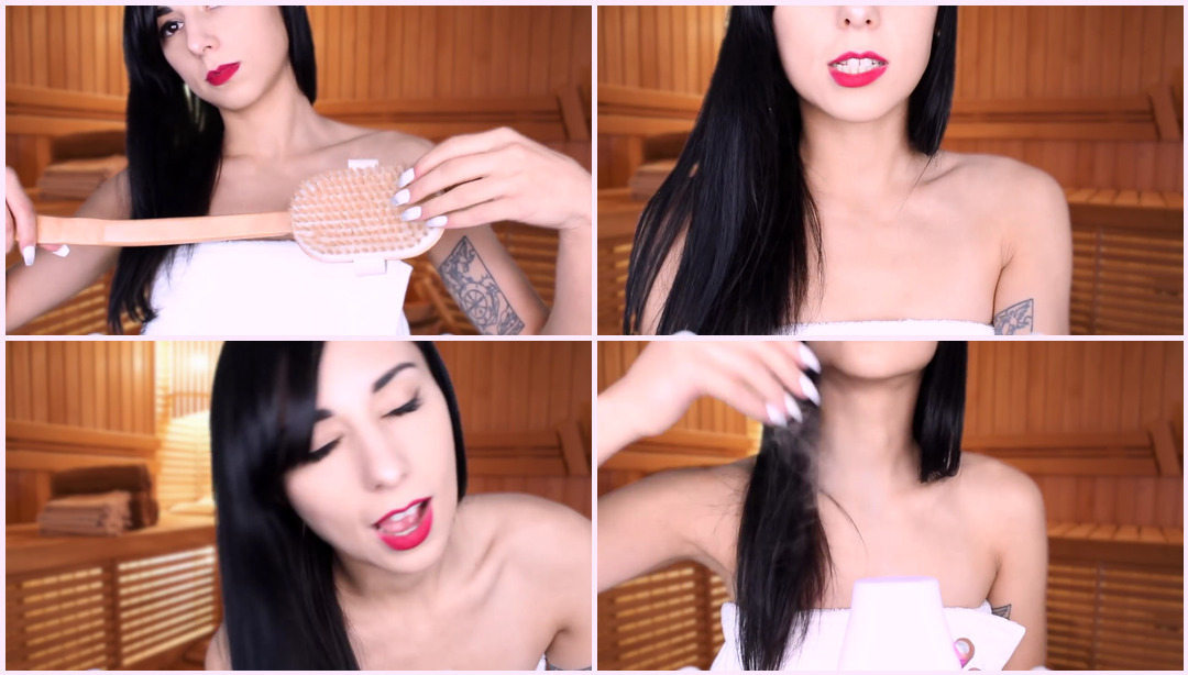 ASMR 热桑拿护理 |个人护理、按摩、洗脸、ASMR 水疗声音治疗 LunaRexx ASMR视频