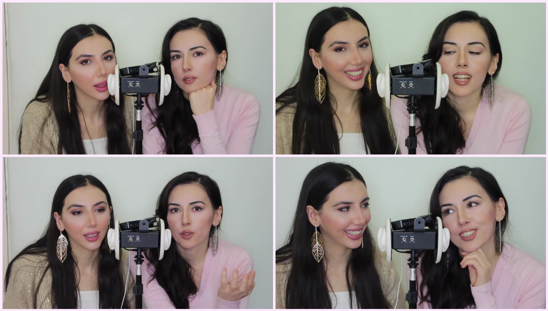 ASMR KISSES & Ear To Ear 接吻声音/耳语/双耳 Miss ASMR视频