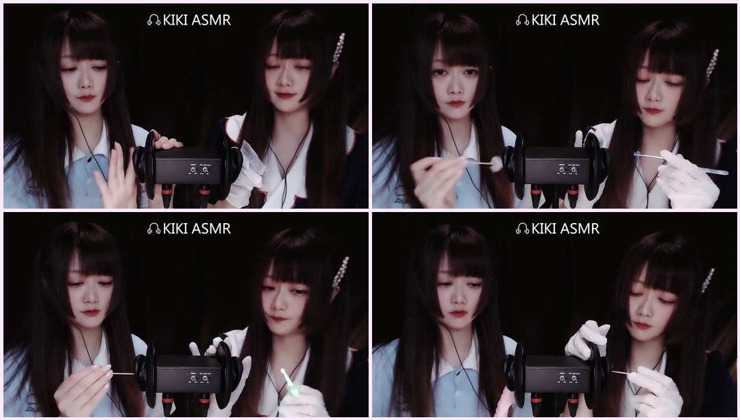 ASMR 双子掏耳~双倍快乐~超爽超舒适~Double excitement:ear cleaning ~ 双胞胎Asmr ASMR视频