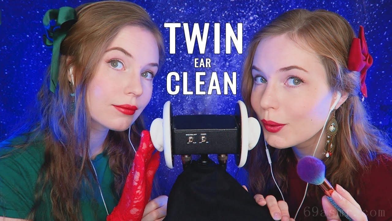 DOUBLE the TINGLE - 使用 SOOO MANY 工具清洁双耳 - ASMR