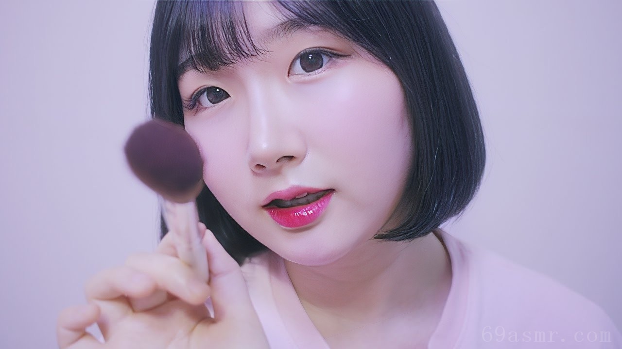 [韩语ASMR，ASMR韩语]我给你化妆|化妆角色扮演