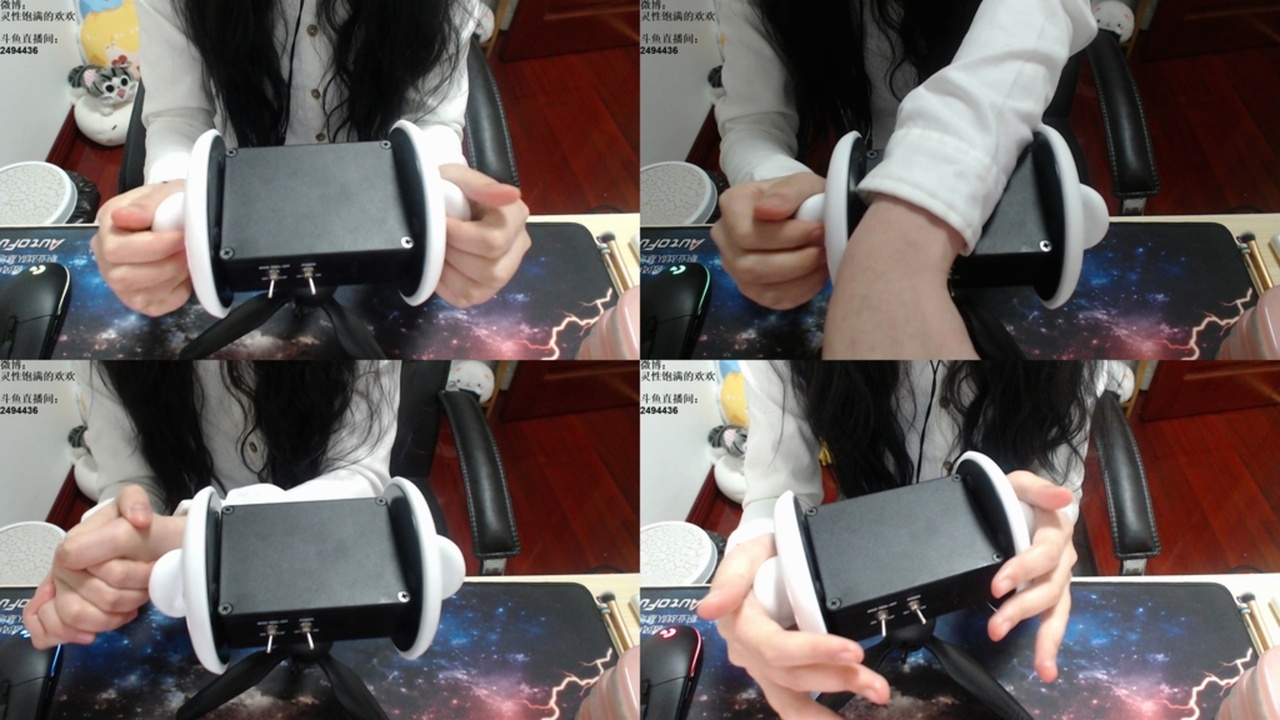 灵性饱满的欢欢ASMR-【欢欢】 乳液按摩 国内Asmr ASMR视频