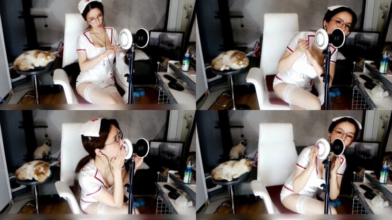 大艺术嘉carrieASMR-【大艺术嘉】护士姐姐帮你治病啊 国内Asmr ASMR视频