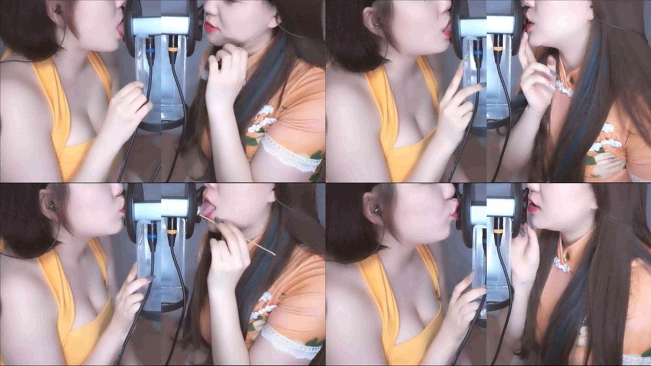 肉淼淼ASMR-妹妹和姐姐互相帮助 国内Asmr ASMR视频